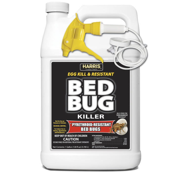 Harris Bed Bug Killer Egg Kill and Pyrethroid-Resistant Ready to Use-1 gal