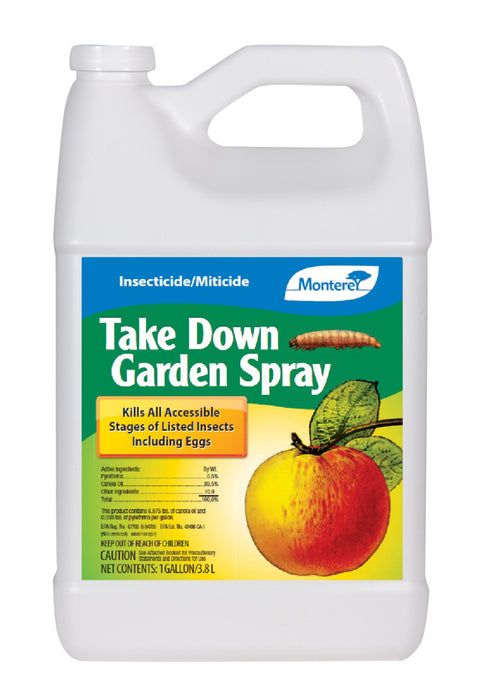 Monterey Take Down Garden Spray Insecticide/Miticide Concentrate-1 gal