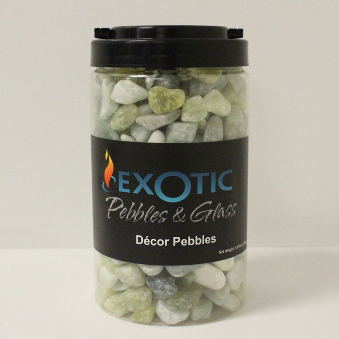 Exotic Pebbles Gravel Jar-Jade, 5 lb