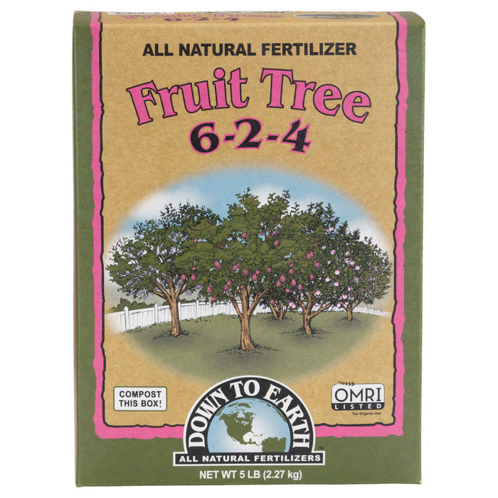 Down To Earth Fruit Tree Natural Fertilizer 6-2-4-5 lb
