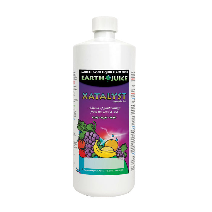 Earth Juice Xatalyst Natural Liquid Plant Food-32 oz