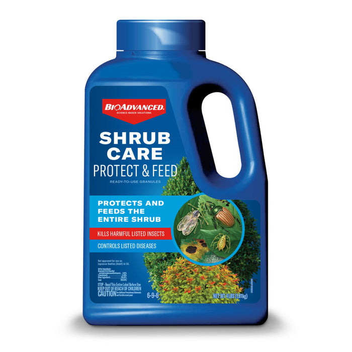 BioAdvanced Shrub Care Protect & Feed RTU Granules-4 lb