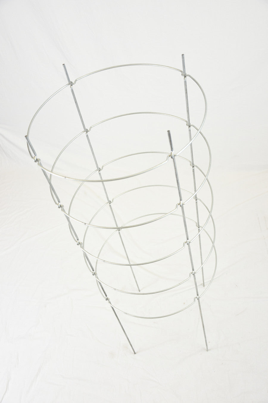 Midwest Wire Works Cassie Tomato Corral Extender 4 LegsGrey, 24 in