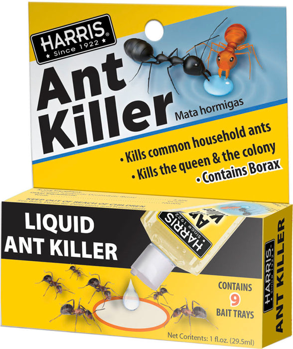 Harris Ant Killer Liquid Bait Trays-Product Only, 9 pk, 1 oz