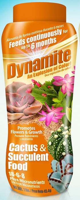 Dynamite Cactus & Succulent Food 18-6-8-1 lb