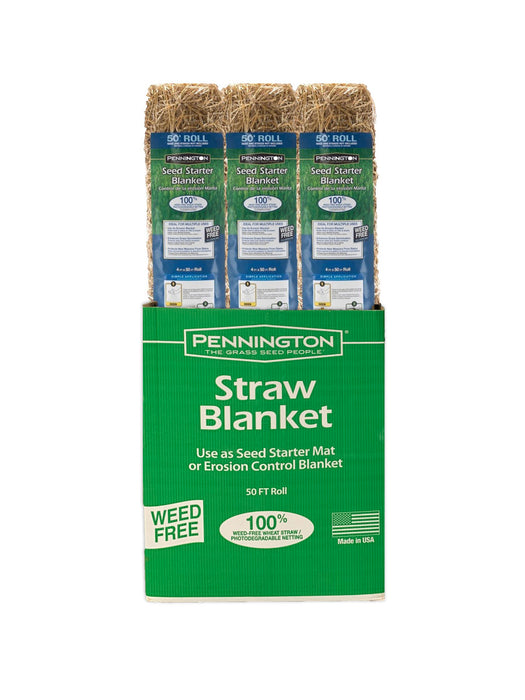 Pennington Seed Starter Straw Blanket-4Ftx50 ft