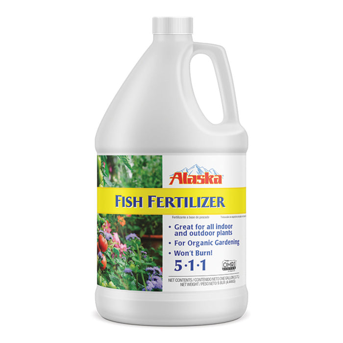 Alaska Fish Emulsion Fertilizer All Purpose 5-1-1-1 gal