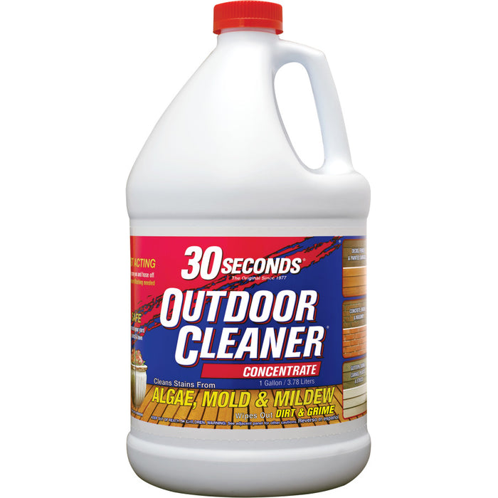 30 Seconds Outdoor Cleaner Algae Mold & Mildew Concentrate-1 gal