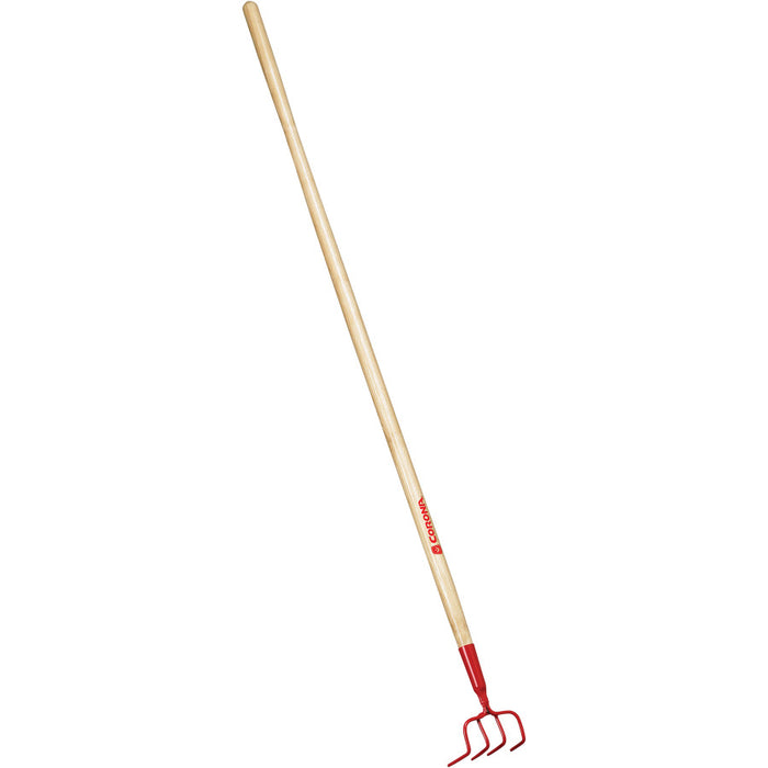 Corona Prong Cultivator With 54 Inch Ash Wood Handle
